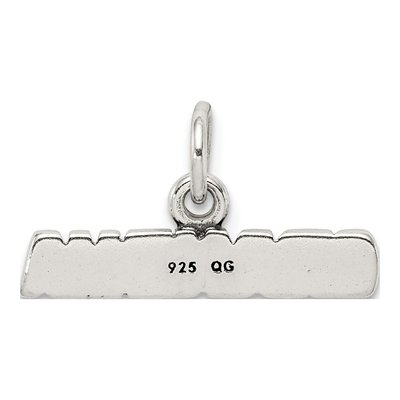 Sterling Silver Antiqued Grandma Charm – view 5
