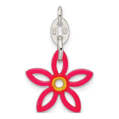 Sterling Silver Enameled Reversible Charm – view 5