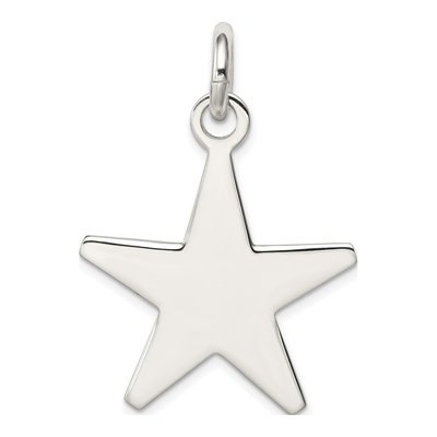 Sterling Silver Star Pendant – view 5