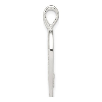 Sterling Silver Best Friend Heart Charm – view 3