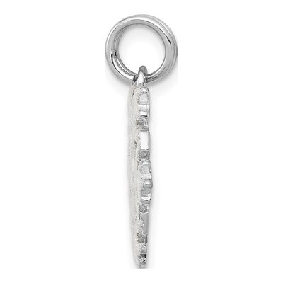 Sterling Silver Enameled Snowflake Pendant – view 3
