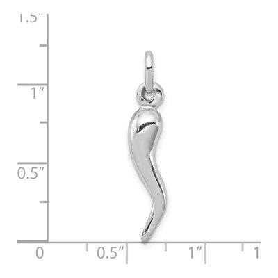 Sterling Silver Horn Charm – view 5