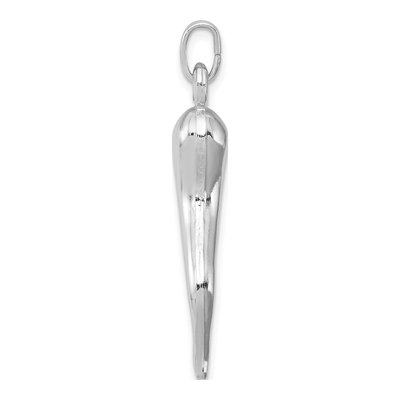 Sterling Silver Horn Pendant – view 3