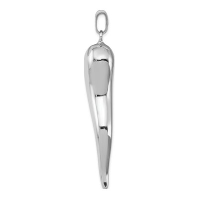 Sterling Silver Horn Pendant – view 3