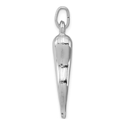 Sterling Silver Horn Pendant – view 3
