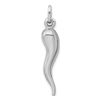 Sterling Silver Horn Pendant – view 4