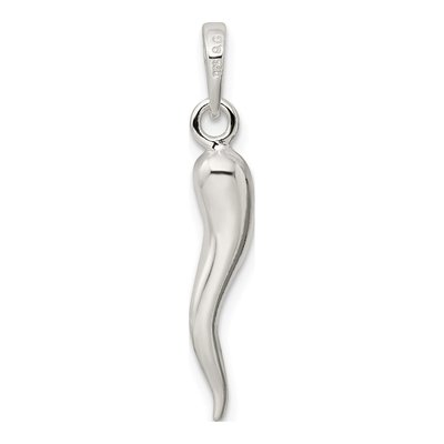 Sterling Silver Horn Pendant – view 5