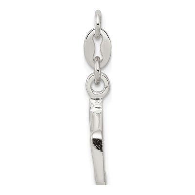 Sterling Silver Music Note Charm – view 3