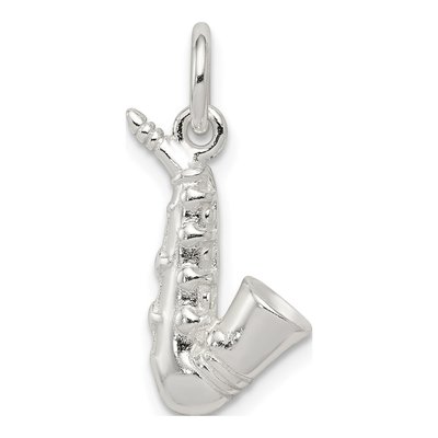 Sterling Silver Saxophone Charm