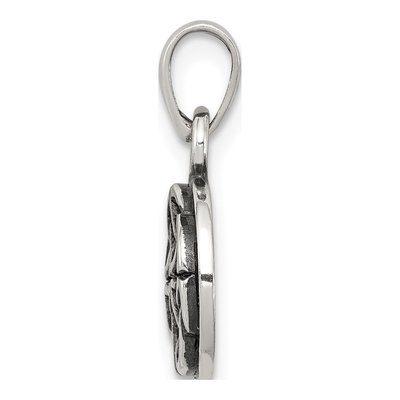 Sterling Silver Antiqued Celtic Pendant – view 3