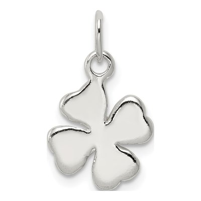 Sterling Silver Leaf Clover Pendant