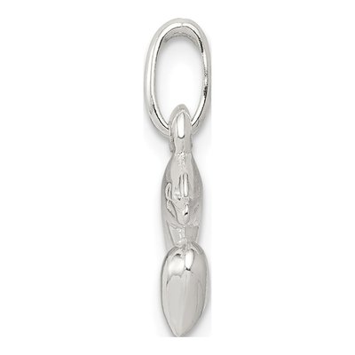 Sterling Silver Dolphin Pendant – view 3
