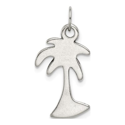 Sterling Silver Palm Tree Pendant – view 5