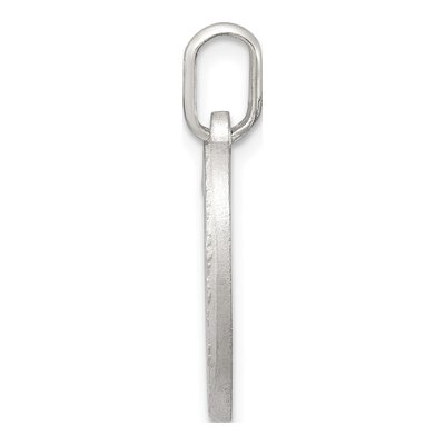 Sterling Silver Angel Heart Charm – view 3