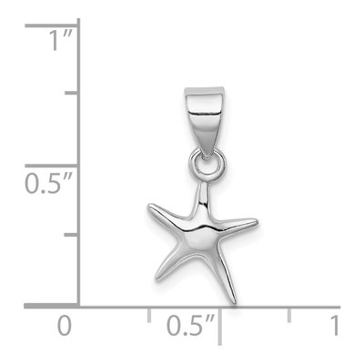 Sterling Silver Starfish Pendant – view 5
