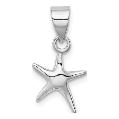 Sterling Silver Starfish Pendant