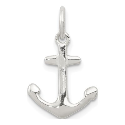 Sterling Silver Anchor Pendant