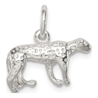 Sterling Silver Leopard Charm – view 5