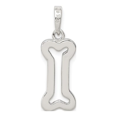 Sterling Silver Bone Pendant – view 5