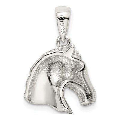 Sterling Silver Horse Pendant – view 4