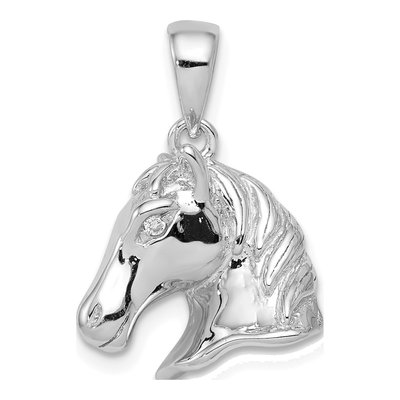Sterling Silver Horse Pendant