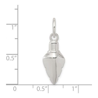 Sterling Silver Arrowhead Pendant – view 4
