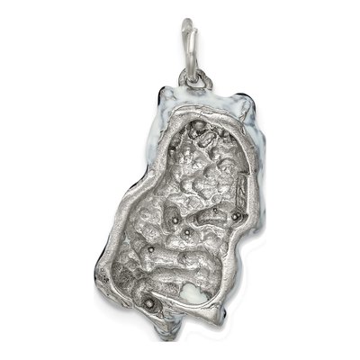 Sterling Silver Black Cat Pendant – view 5