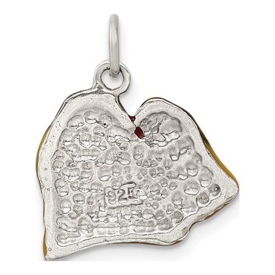 Sterling Silver Enameled Shih Tzu Pendant – view 5