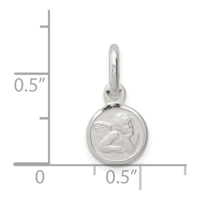 Sterling Silver Angel Pendant – view 4