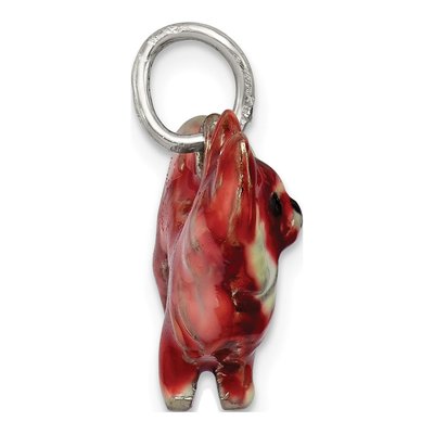 Sterling Silver Pomeranian Charm – view 3