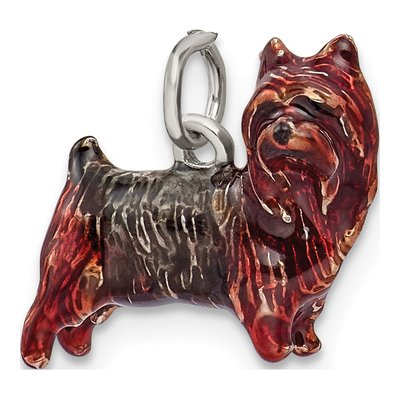 Sterling Silver Cairn Terrier Charm – view 6
