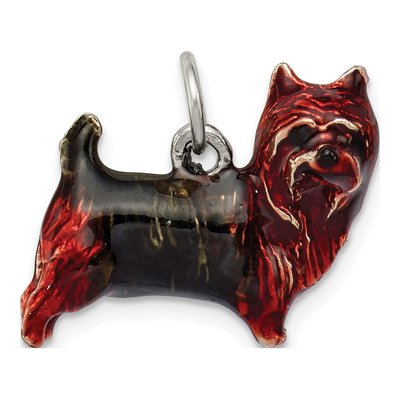 Sterling Silver Cairn Terrier Charm