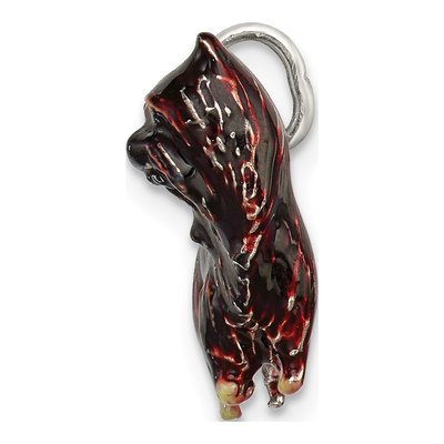Sterling Silver Cairn Terrier Charm – view 3