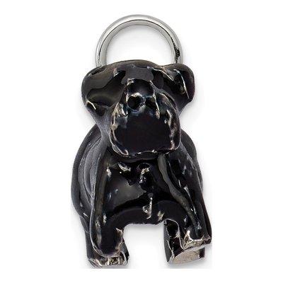 Sterling Silver Scottish Terrier Pendant – view 3