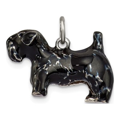 Sterling Silver Scottish Terrier Pendant