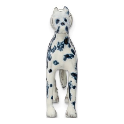 Sterling Silver Enameled Great Dane Charm – view 3