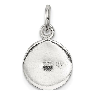 Sterling Silver Enameled Soccer Ball Charm – view 5