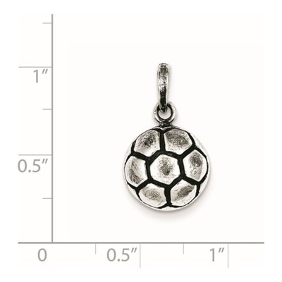 Sterling Silver Antiqued Pendant – view 2