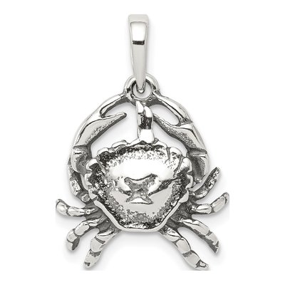 Sterling Silver Cancer Zodiac Pendant