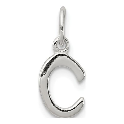Sterling Silver Letter C Charm