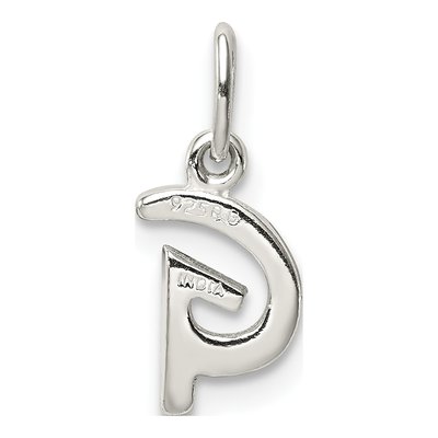 Sterling Silver Letter G Pendant – view 4