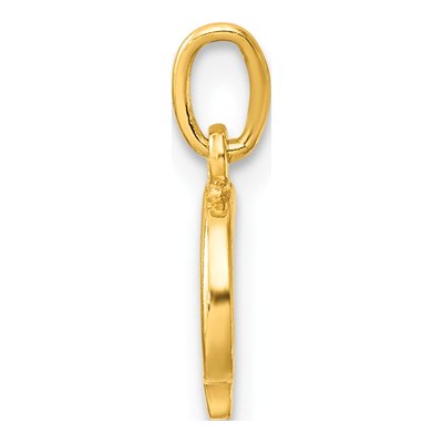 Gold-Plated Sterling Silver Letter G Charm – view 3