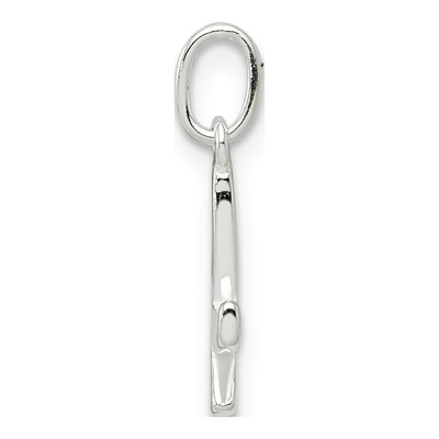 Sterling Silver Letter K Charm – view 3