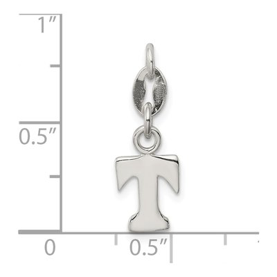 Sterling Silver Letter R Charm – view 5