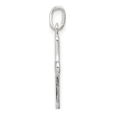 Sterling Silver Kids' Cross Charm – view 3
