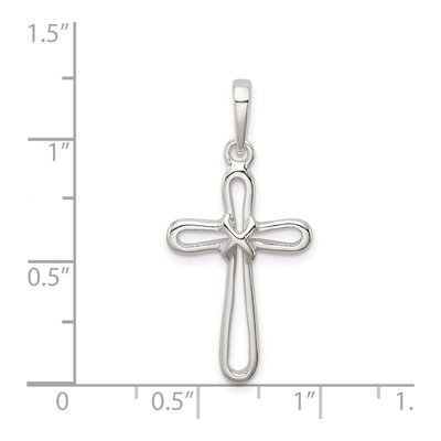 Sterling Silver Cross Pendant – view 4