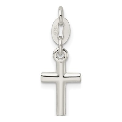 Sterling Silver Cross Charm – view 5