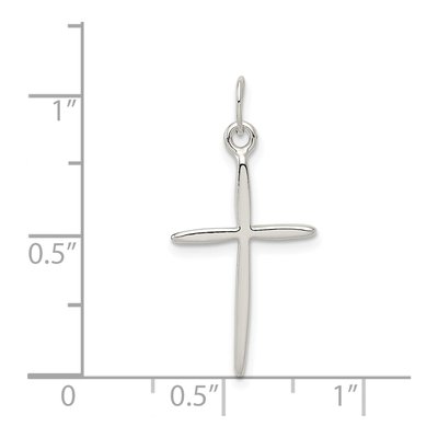Sterling Silver Passion Cross Pendant – view 4