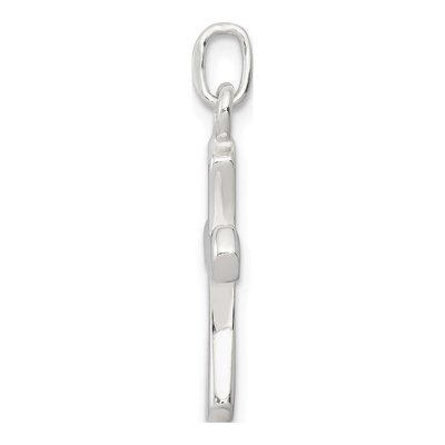 Sterling Silver Passion Cross Charm – view 3