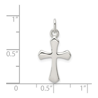 Sterling Silver Passion Cross Charm – view 4